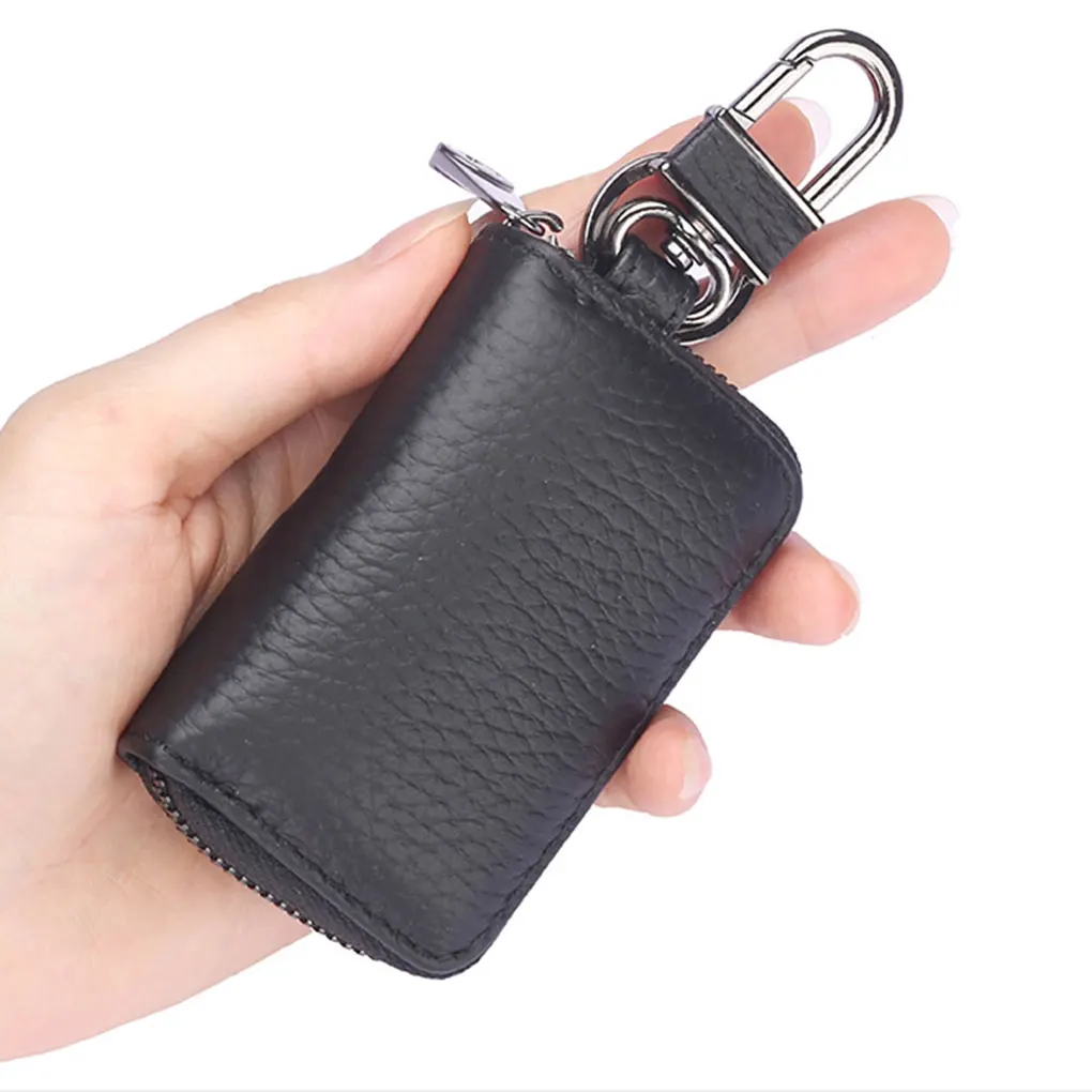Retro Leather Wallet Portable Keys Storage Bag Purse Soft Coin Credit Card Zipper Lock Pocket Holder Bag Gifts for Women Men
Retro Leather Wallet Portable Keys Storage Bag Purse Soft Coin Credit Card Zipper Lock Pocket Holder Bag Gifts for Women Men