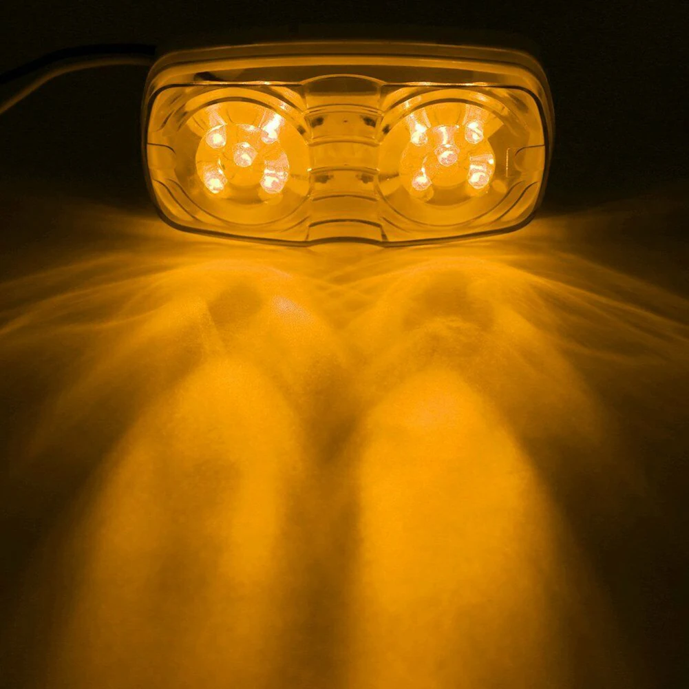 Brand New Side Marker Light For Both 12V/24V Vehicles Front Rear Side Marker Light RO Type Double Round Edge Lamp
Brand New Side Marker Light For Both 12V/24V Vehicles Front Rear Side Marker Light RO Type Double Round Edge Lamp