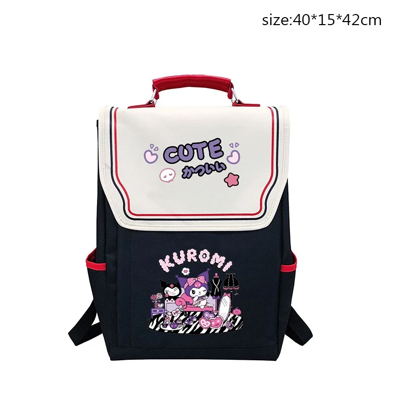Sanrioed Kawaii Anime Cartoon series Kuromi New fashion creative exquisite student backpack cute girl birthday gift
Sanrioed Kawaii Anime Cartoon series Kuromi New fashion creative exquisite student backpack cute girl birthday gift