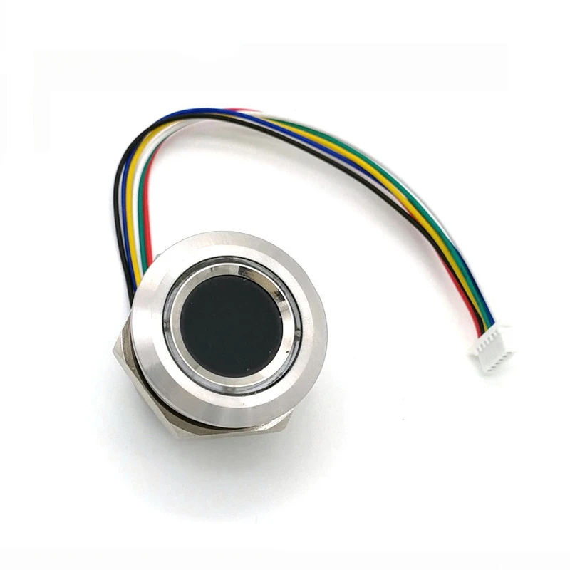 R503 новый круглый кольцевой индикатор RGB, светодиодный контроль, 3,3 В постоянного тока, MX1.0-6 контактов, емкостный модуль, сканер отпечатков па...
R503 новый круглый кольцевой индикатор RGB, светодиодный контроль, 3,3 В постоянного тока, MX1.0-6 контактов, емкостный модуль, сканер отпечатков па...