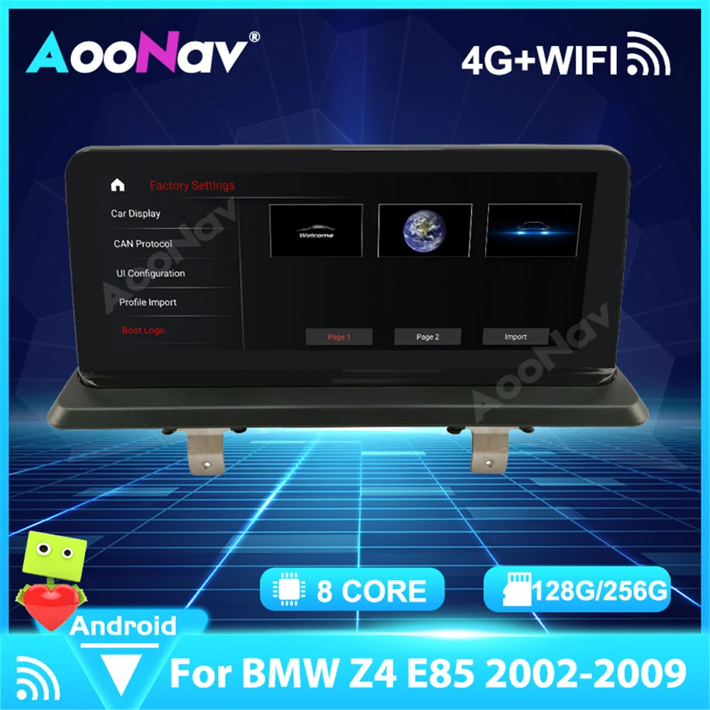 Автомобильный GPS-навигатор Android 11,0, автомобильный радиоплеер для BMW Z4 E85, 64 ГБ, 128 ГБ, 256 ГБ, встроенный Carplay 2002-2009
Автомобильный GPS-навигатор Android 11,0, автомобильный радиоплеер для BMW Z4 E85, 64 ГБ, 128 ГБ, 256 ГБ, встроенный Carplay 2002-2009