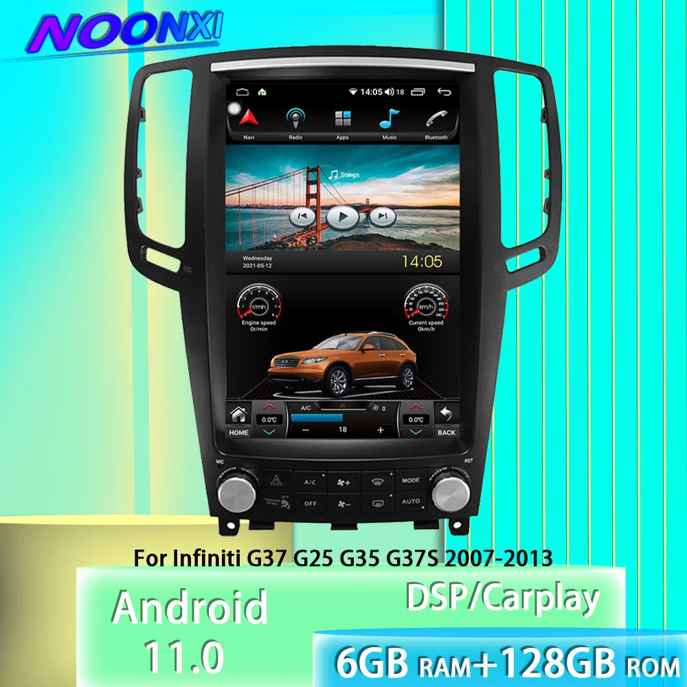 256G Android 11 для Infiniti G37 G25 G35 G37S 2007-2013 Автомагнитола стерео DVD мультимедийный плеер Bluetooth GPS навигация Carplay
256G Android 11 для Infiniti G37 G25 G35 G37S 2007-2013 Автомагнитола стерео DVD мультимедийный плеер Bluetooth GPS навигация Carplay