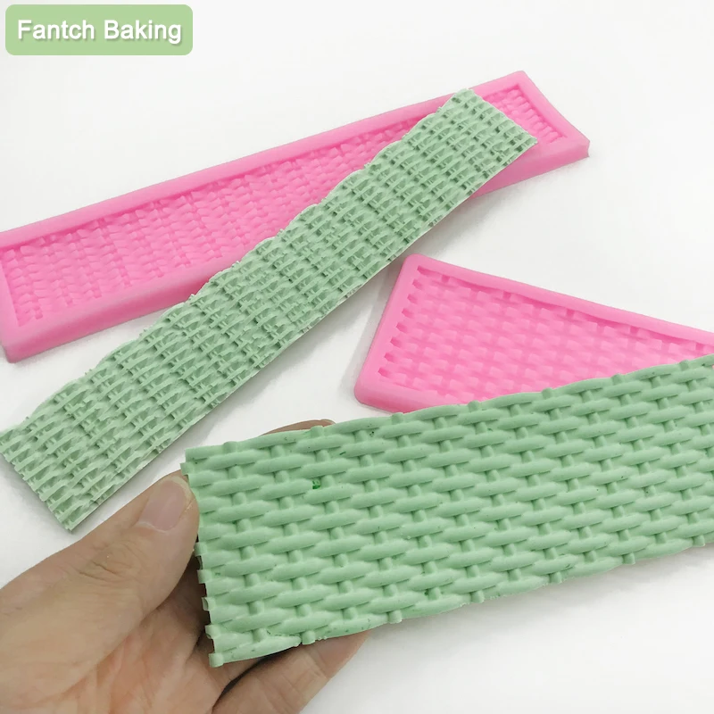 Biscuits Cookie Silicone Mold Grass Weave Pattern Bark Wall Wave for Cake Lace Decorating Tool Chocolate Fondant Mould Clay Art
Biscuits Cookie Silicone Mold Grass Weave Pattern Bark Wall Wave for Cake Lace Decorating Tool Chocolate Fondant Mould Clay Art