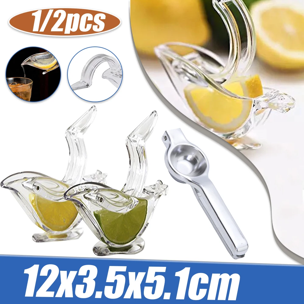 2pcs Lemon Squeezer Lemon Manual Juice Acrylic Pressure Fruit Transparent Mini Clip Hand Pressure Tools Home for Kitchen Gadgets
2pcs Lemon Squeezer Lemon Manual Juice Acrylic Pressure Fruit Transparent Mini Clip Hand Pressure Tools Home for Kitchen Gadgets