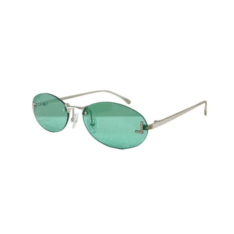2023 Women Fashionable Rimless Sunglasses F40046 Designer Super Cool Oval Luxury Brand Glasses
2023 Women Fashionable Rimless Sunglasses F40046 Designer Super Cool Oval Luxury Brand Glasses