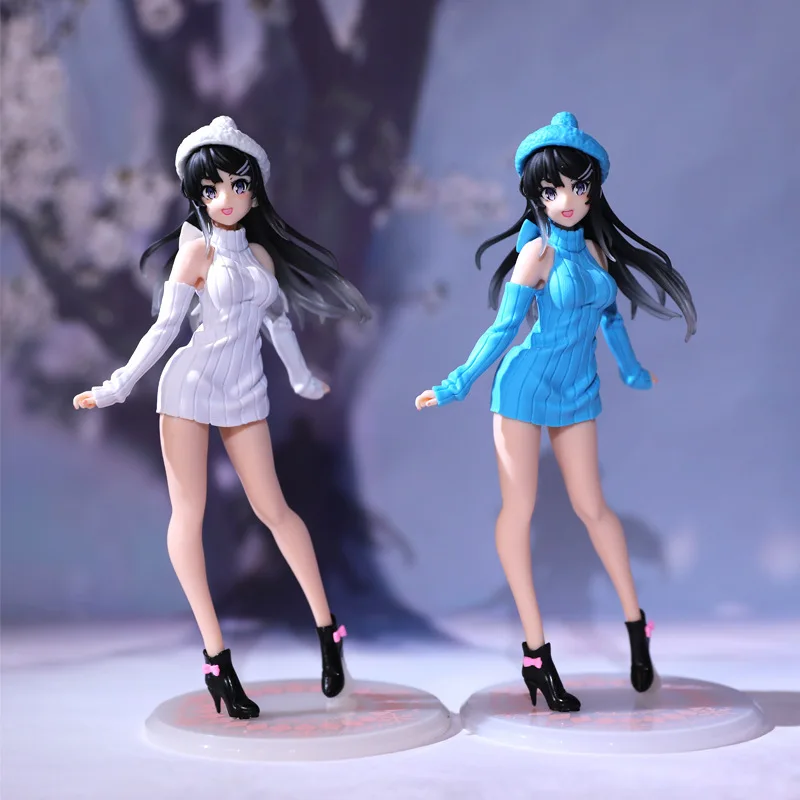22Cm Schurk Niet Droom Van Bunny Meisje Senpai Anime Figuur Seishun Buta Yarou Wa Sakurajima Mai Gebreide Jurk action Figure
22Cm Schurk Niet Droom Van Bunny Meisje Senpai Anime Figuur Seishun Buta Yarou Wa Sakurajima Mai Gebreide Jurk action Figure