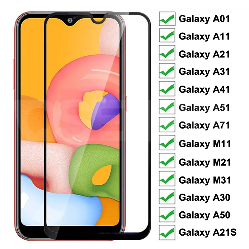 Tempered Glass For Samsung Galaxy A01 A11 A21 A31 A41 A51 A71 Screen Protector Glass A21S M11 M21 M31 A30 A50 Protective Glass
Tempered Glass For Samsung Galaxy A01 A11 A21 A31 A41 A51 A71 Screen Protector Glass A21S M11 M21 M31 A30 A50 Protective Glass