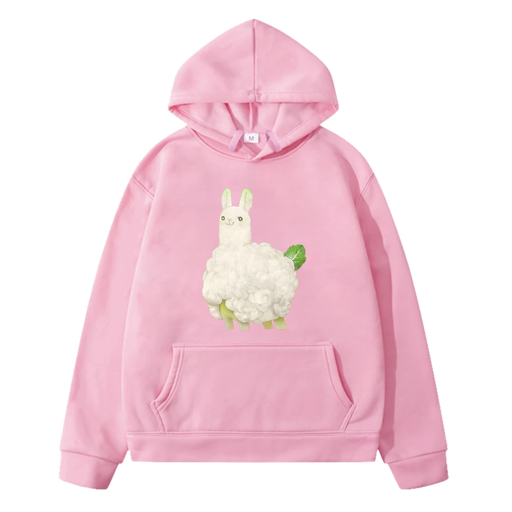Vegetable Fairy Cauliflower Llama Hoodies Boys and Girls Casual Soft Sweatshirts Long Sleeve Kids Pocket Pullovers Cartoon Print
Vegetable Fairy Cauliflower Llama Hoodies Boys and Girls Casual Soft Sweatshirts Long Sleeve Kids Pocket Pullovers Cartoon Print
