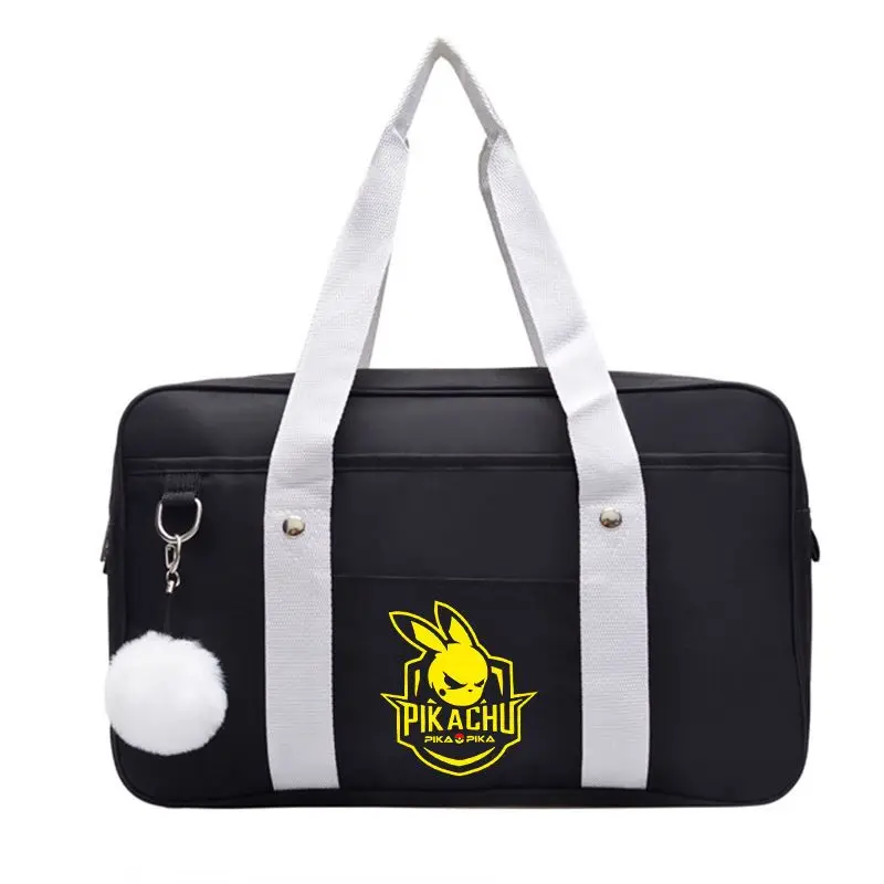 Anime Pokemon Pikachu Portable Commuter Canvas Tote Bag Uniform Bag Cartoon Portable Shoulder Bag Campus Girl's Schoolbag
Anime Pokemon Pikachu Portable Commuter Canvas Tote Bag Uniform Bag Cartoon Portable Shoulder Bag Campus Girl's Schoolbag