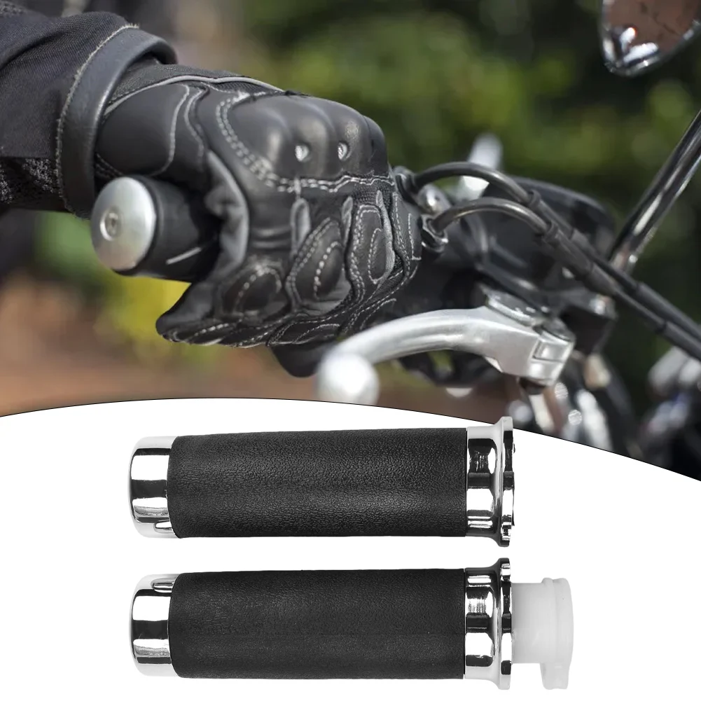 New Practical Quality Hand Grips Handlebars ABS & Rubber Accessories Black For Honda Shadow Throttle Tube 1 Pair
New Practical Quality Hand Grips Handlebars ABS & Rubber Accessories Black For Honda Shadow Throttle Tube 1 Pair