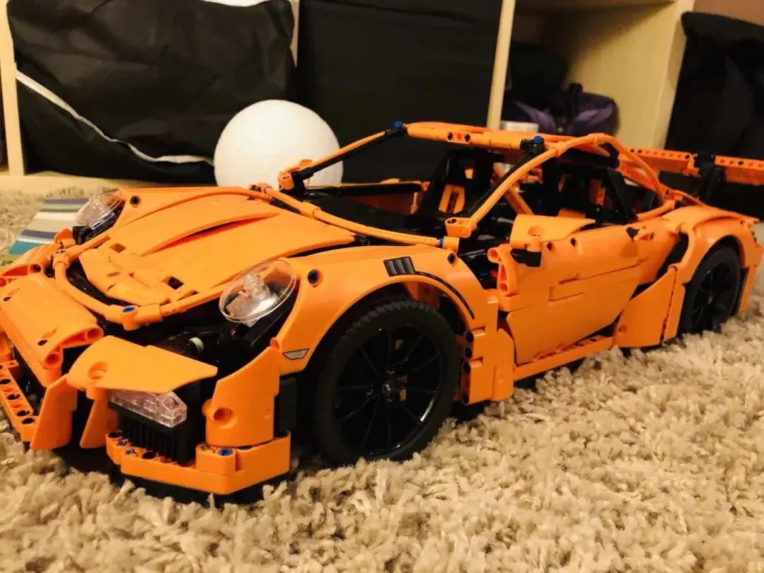 

HOT кубики MOC 911 GT3 RS, технический автомобиль, совместимый с 42056 игрушками для мальчиков, подарки для детей, строительные модели, наборы для взрослых