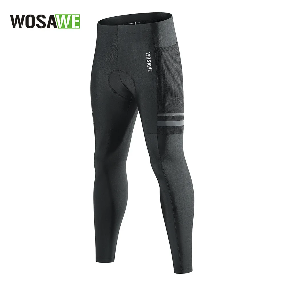 WOSAWE Men's Cycling Pants Mtb Silicone Padded Bike Pants Trousers For Male Elastic Waist Reflective Bicycle Tights Summer
WOSAWE Men's Cycling Pants Mtb Silicone Padded Bike Pants Trousers For Male Elastic Waist Reflective Bicycle Tights Summer
