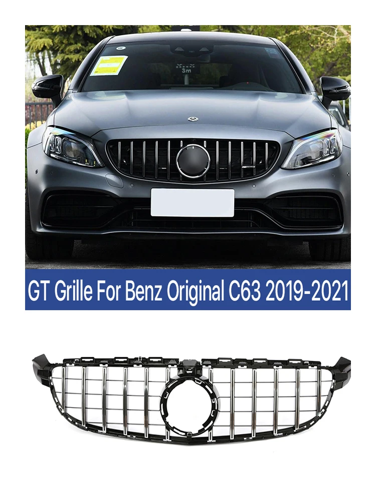 Front Grille Mercedes Panamericana GT Grill For Benz C Class W205 C180 C200 C300 C350 AMG Style Grill 2019 2020 2021 Black
Front Grille Mercedes Panamericana GT Grill For Benz C Class W205 C180 C200 C300 C350 AMG Style Grill 2019 2020 2021 Black