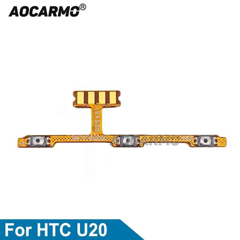 Aocarmo For HTC U20 Volume Button + Power ON Off Flex Cable Replacement Parts
Aocarmo For HTC U20 Volume Button + Power ON Off Flex Cable Replacement Parts