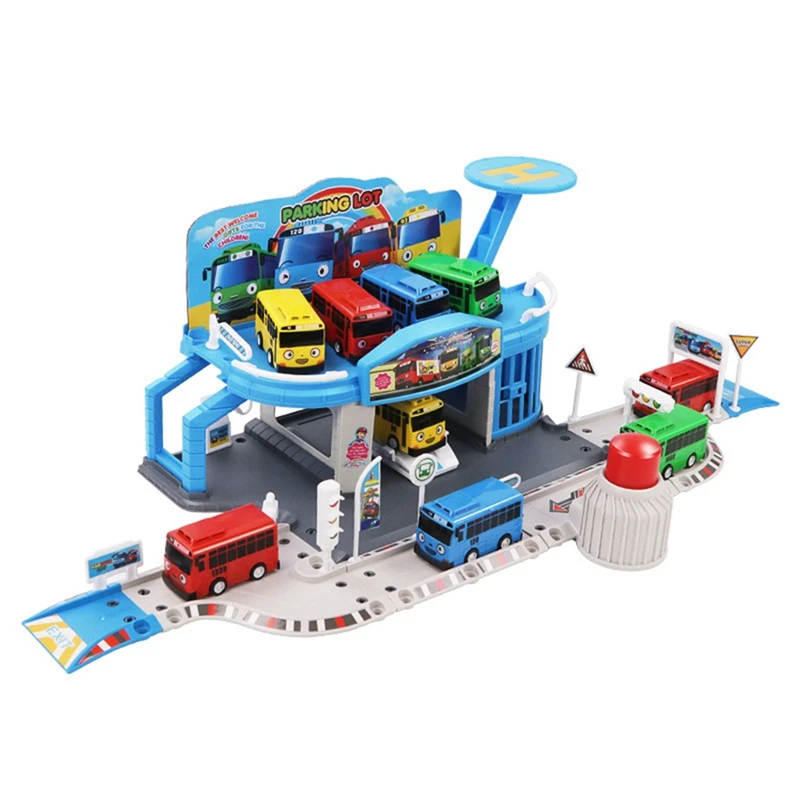 Cartoons Tayo The Little Bus Set Assembled Bus Station Parking Lot Car Runway Model With 2 Mini Tayo Bus
Cartoons Tayo The Little Bus Set Assembled Bus Station Parking Lot Car Runway Model With 2 Mini Tayo Bus