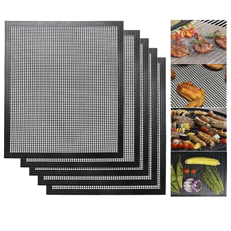 Barbecue Grilling Mats Multi Size Grid Shape BBQ Mat Reusable Heat Resistance Grill Mesh Non Stick Mat for Outdoor Camping BBQ
Barbecue Grilling Mats Multi Size Grid Shape BBQ Mat Reusable Heat Resistance Grill Mesh Non Stick Mat for Outdoor Camping BBQ