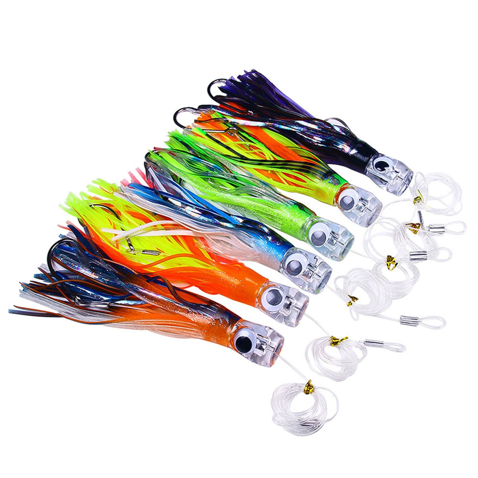 22cm Fish Lure Hot Sale Tuna Luya Fishing Lure Bait Large Trolling Octopus Sea Subbait Whisker Overturned Barbed Fishing Hooks
22cm Fish Lure Hot Sale Tuna Luya Fishing Lure Bait Large Trolling Octopus Sea Subbait Whisker Overturned Barbed Fishing Hooks