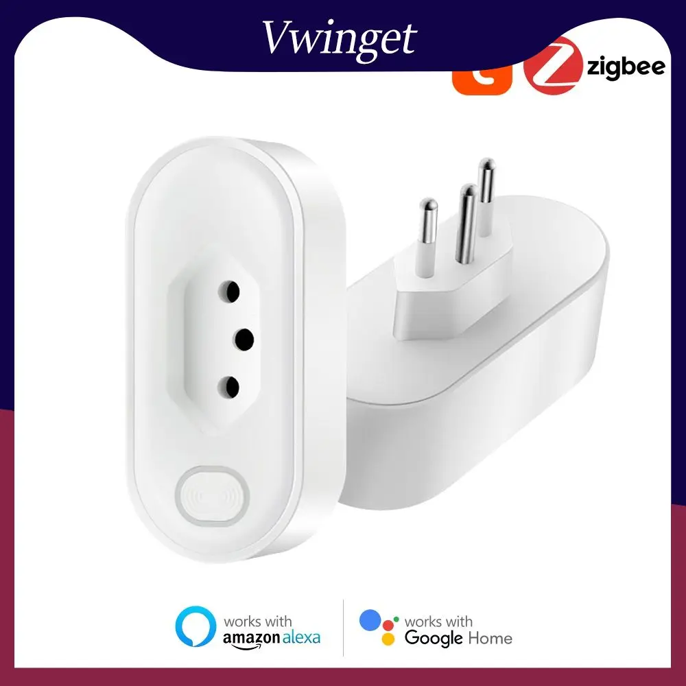 Zigbee Live Metering Plug Remote Control Smart Socket Voice Control Device Sharing Tuya Graffiti Brazil Socket Smart Home White
Zigbee Live Metering Plug Remote Control Smart Socket Voice Control Device Sharing Tuya Graffiti Brazil Socket Smart Home White