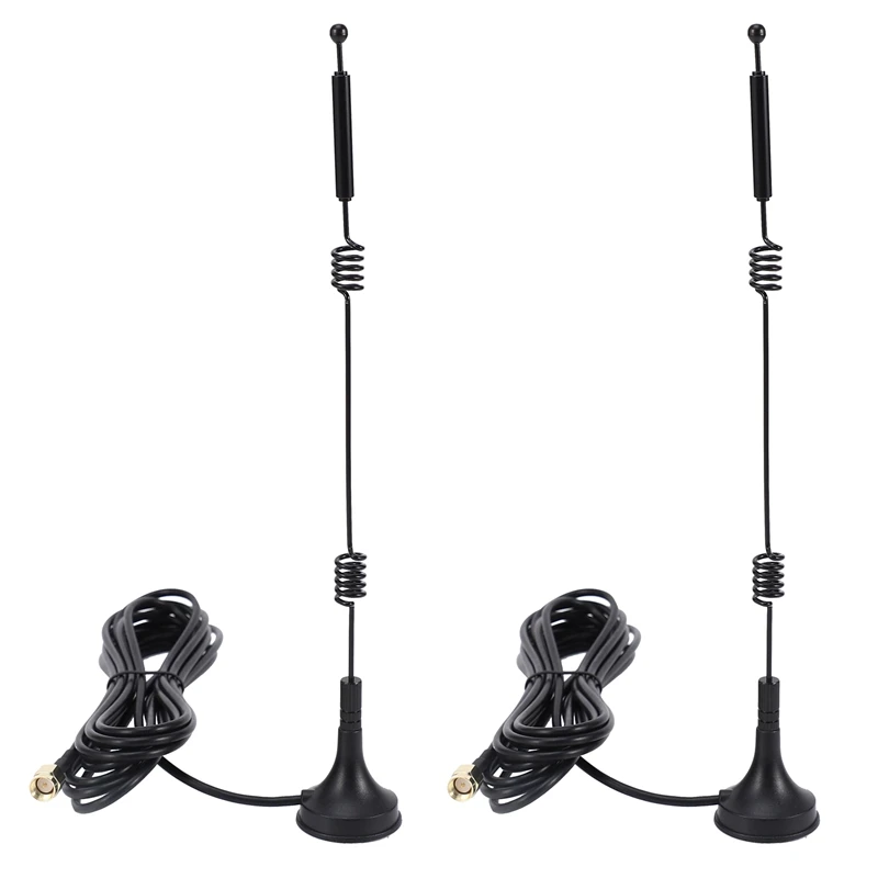 2X 9Dbi SMA Male 2.4Ghz 5GHZ High Gain Wifi Router Antenna For Wireless IP Camera
2X 9Dbi SMA Male 2.4Ghz 5GHZ High Gain Wifi Router Antenna For Wireless IP Camera