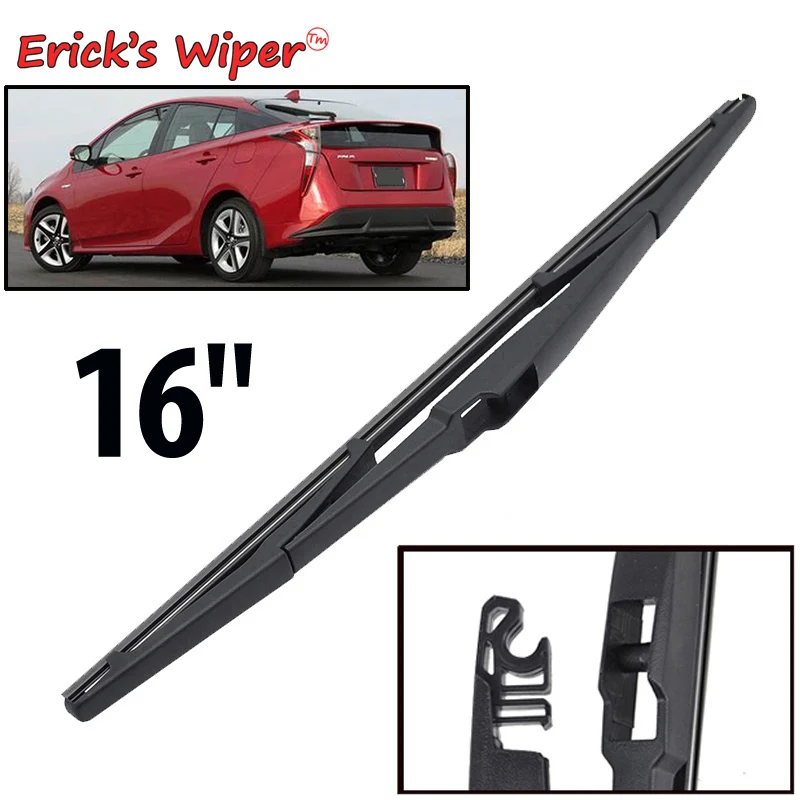 Стеклоочиститель Erick's, 16 дюймов, задняя щетка стеклоочистителя для Toyota Prius XW50 2016-2021 гг., лобовое стекло, лобовое стекло, задняя дверь, автомобильная щетка от дождя
Стеклоочиститель Erick's, 16 дюймов, задняя щетка стеклоочистителя для Toyota Prius XW50 2016-2021 гг., лобовое стекло, лобовое стекло, задняя дверь, автомобильная щетка от дождя