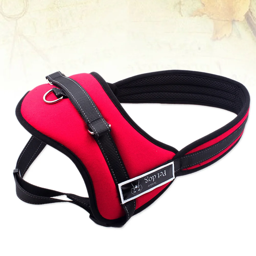 Nylon Dog Harness Vest Tape Breathable Mesh Pet Dogs Leash Harness Pet Products(Black,L)
Nylon Dog Harness Vest Tape Breathable Mesh Pet Dogs Leash Harness Pet Products(Black,L)