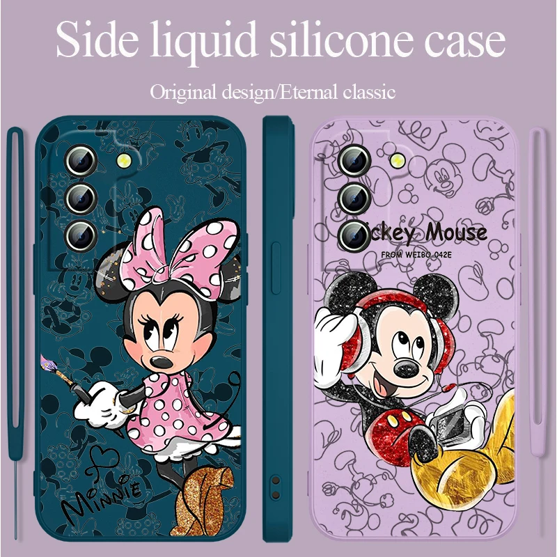 Disney Minnie Cute For Samsung Galaxy S23 S22 S21 S20 FE Ultra Plus S10 Lite 5G Liquid Rope Phone Case
Disney Minnie Cute For Samsung Galaxy S23 S22 S21 S20 FE Ultra Plus S10 Lite 5G Liquid Rope Phone Case
