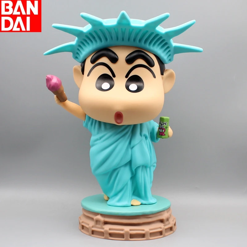 34cm Gk Shinnosuke Nohara Statue Of Liberty Anime Crayon Shinchan Cos Large Collectible Trendy Figure Model Ornaments Toy Gift
34cm Gk Shinnosuke Nohara Statue Of Liberty Anime Crayon Shinchan Cos Large Collectible Trendy Figure Model Ornaments Toy Gift