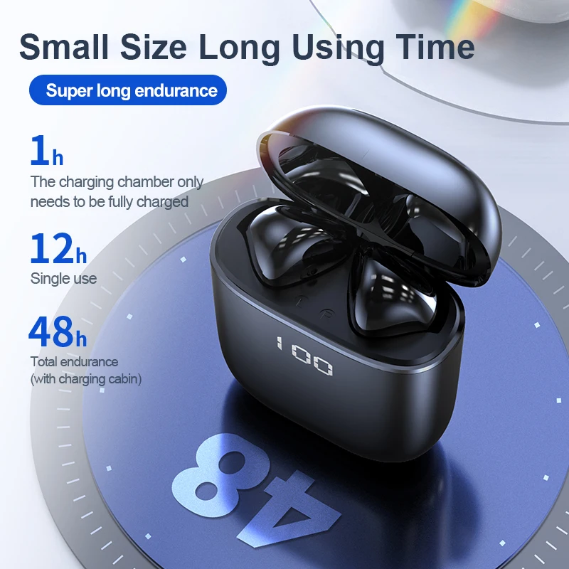 J05 Bluetooth 5.0 Led Charging Box Wireless Headphone TWS Earphones Stereo Sports Waterproof Earbuds Headsets With Mic
J05 Bluetooth 5.0 Led Charging Box Wireless Headphone TWS Earphones Stereo Sports Waterproof Earbuds Headsets With Mic