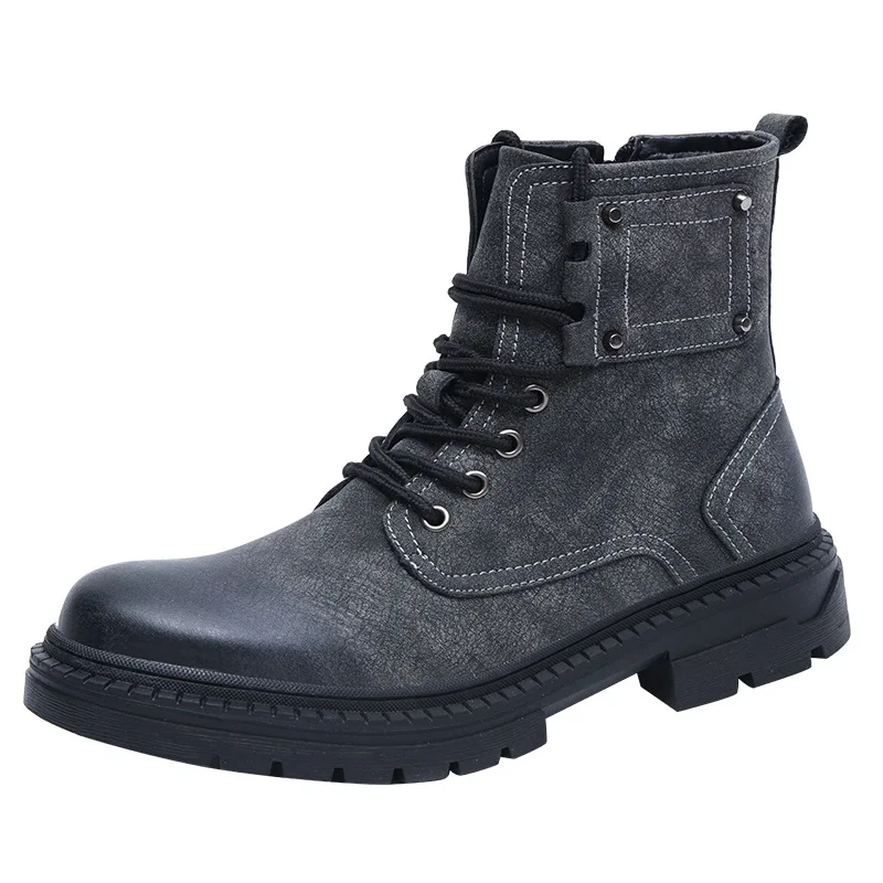 Ankle Boots Men Snow Boots Winter Warm Lace-up Men Shoes 2022 New Fashion Flock Plush Winter Work Boots Men Shoe Plus Size Botas
Ankle Boots Men Snow Boots Winter Warm Lace-up Men Shoes 2022 New Fashion Flock Plush Winter Work Boots Men Shoe Plus Size Botas