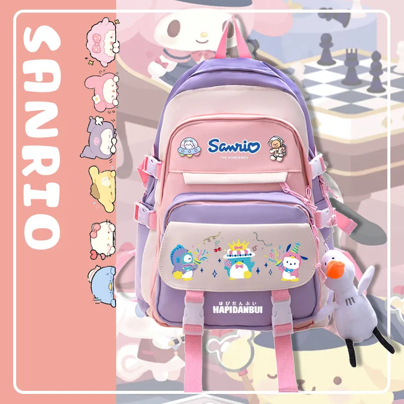 Sanrio Everyday Casual Student Schoolbags Backpack All-match Large Capacity Kawaii Cinnamoroll Kuromi Mymelody Series Anime Bags
Sanrio Everyday Casual Student Schoolbags Backpack All-match Large Capacity Kawaii Cinnamoroll Kuromi Mymelody Series Anime Bags