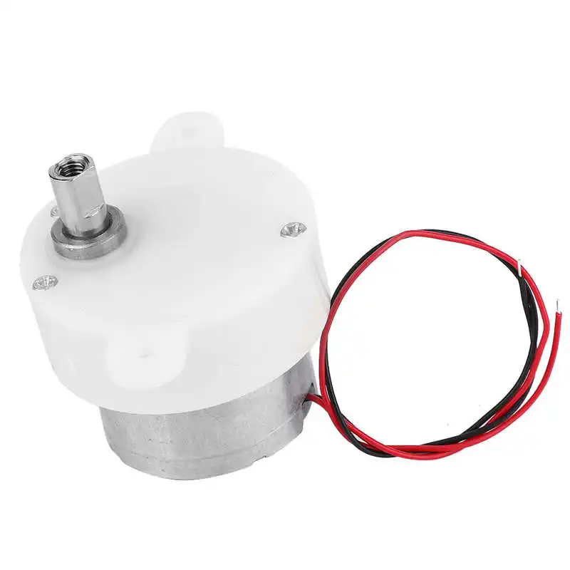 Micro Worm Gear Motor DC 6V Slow Speed Gear Reducer Reduction Motor for Toy Model/ Stage Lights
Micro Worm Gear Motor DC 6V Slow Speed Gear Reducer Reduction Motor for Toy Model/ Stage Lights