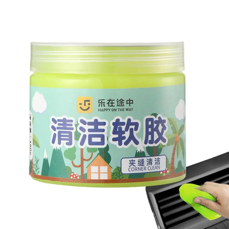 

Interior Dust Cleaning Mud Auto Interior Cleaner Detailing Gel Car Crevice Adhesive Car Detailing Keyboard Air Vent Adhesive For