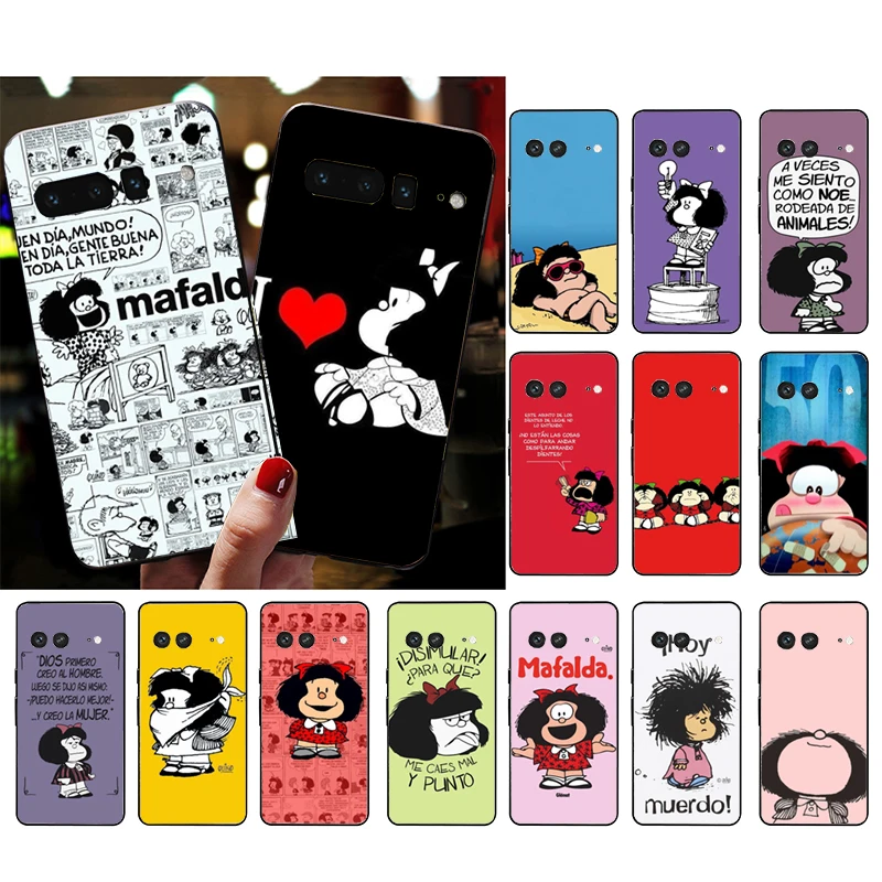 Phone Case for Google Pixel 7 Pro 7 6A 6 Pro 5A 4A 3A Pixel 4 XL Pixel 5 6 4 3 XL 3A XL 2 XL Mafalda Case
Phone Case for Google Pixel 7 Pro 7 6A 6 Pro 5A 4A 3A Pixel 4 XL Pixel 5 6 4 3 XL 3A XL 2 XL Mafalda Case