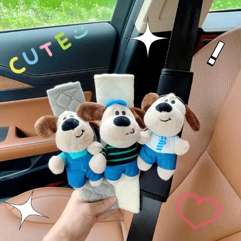 Car Seat Belt Decoration Kawaii Super Invincible Dog Plush Shoulder Pads Cartoon Pilot Dog Car Key Chain Car Accessories
Car Seat Belt Decoration Kawaii Super Invincible Dog Plush Shoulder Pads Cartoon Pilot Dog Car Key Chain Car Accessories
