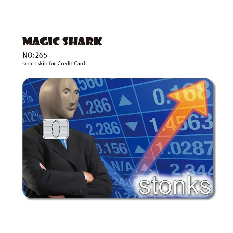 Матовая ПВХ наклейка Magic Shark Dog Meme Hunter Snake Stonks для банковской карты
Матовая ПВХ наклейка Magic Shark Dog Meme Hunter Snake Stonks для банковской карты