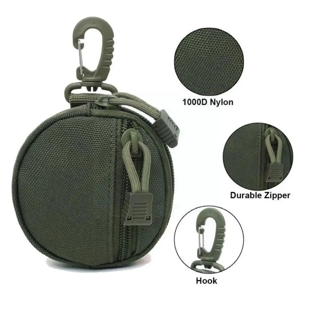 1000d Tactical Edc Pouch Wallet Bag Portable Coin Purse With Hook Earphone Bag Mini Holder Pouch For Hunting Shooti O3b5
1000d Tactical Edc Pouch Wallet Bag Portable Coin Purse With Hook Earphone Bag Mini Holder Pouch For Hunting Shooti O3b5