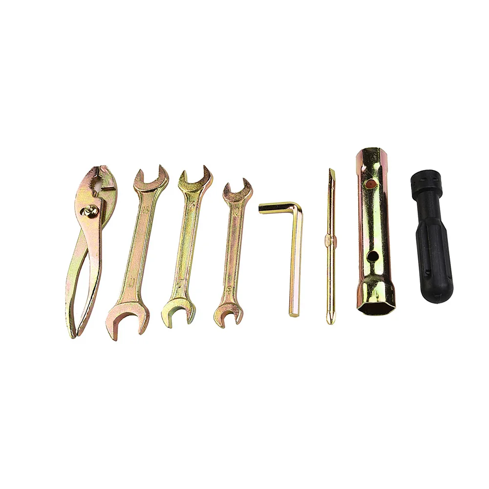 With Storage Bag Spanner Accessories Durable Motorcycle Parts Repair Universal Wrench Socket Tool 7Pcs Aluminum
With Storage Bag Spanner Accessories Durable Motorcycle Parts Repair Universal Wrench Socket Tool 7Pcs Aluminum
