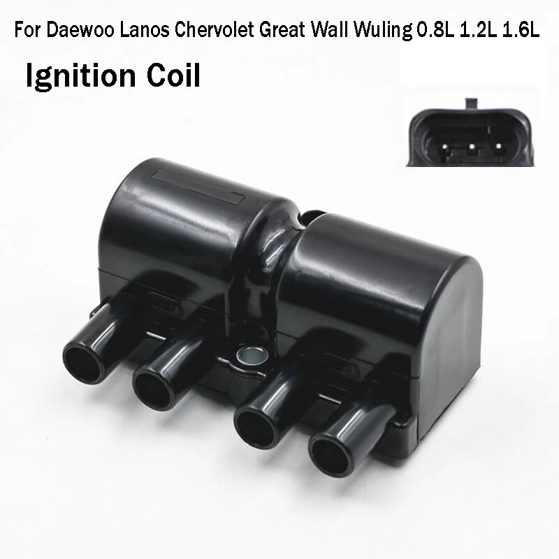 Катушка зажигания для Daewoo Lanos cherкомпонент Great Wall Wuling 0.8L 1.2L 1.6L 19005265 96253555 19005236 UF503
Катушка зажигания для Daewoo Lanos cherкомпонент Great Wall Wuling 0.8L 1.2L 1.6L 19005265 96253555 19005236 UF503