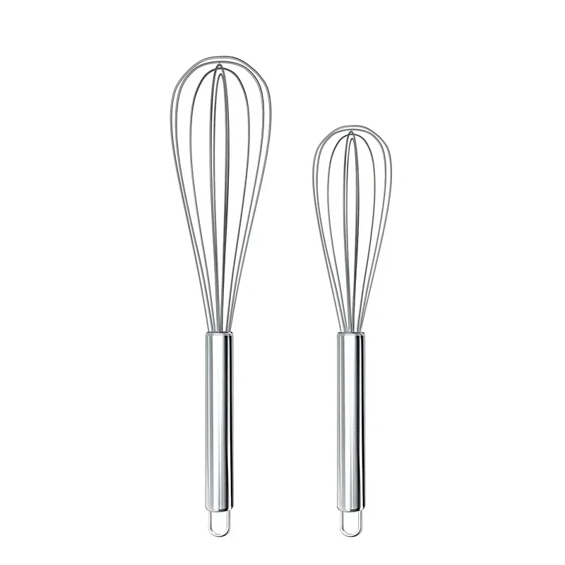 8" 10" 12" Egg Whisk Stainless Steel Egg Whisk Kitchen Wire Balloon Whisk Milk Egg Beater Egg Mixing Mixer Tools
8" 10" 12" Egg Whisk Stainless Steel Egg Whisk Kitchen Wire Balloon Whisk Milk Egg Beater Egg Mixing Mixer Tools