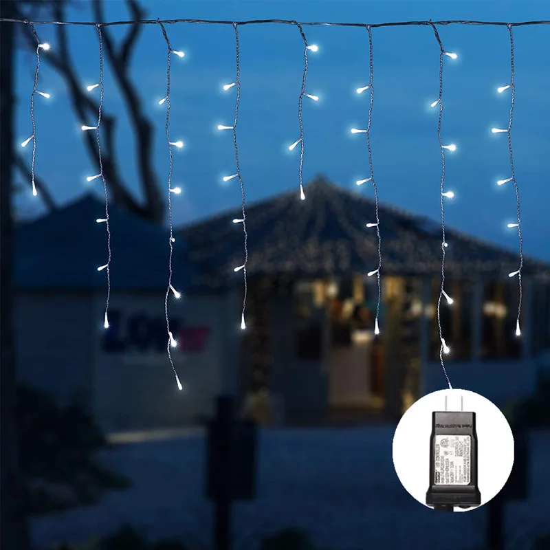 LED Ice Bar Lamp, Curtain Lamp, Low-voltage Transformer Lamp String, Christmas Day Decorative Color Lamp With 10m 300 Lamp
LED Ice Bar Lamp, Curtain Lamp, Low-voltage Transformer Lamp String, Christmas Day Decorative Color Lamp With 10m 300 Lamp