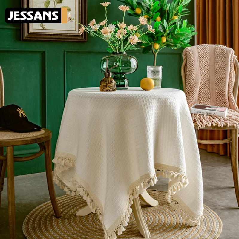 European Table Cloth Rectangular Table Covers for Wedding Party Hotel Elegant Cotton Linen Tablecloth Tassel Luxury Table Cover
European Table Cloth Rectangular Table Covers for Wedding Party Hotel Elegant Cotton Linen Tablecloth Tassel Luxury Table Cover