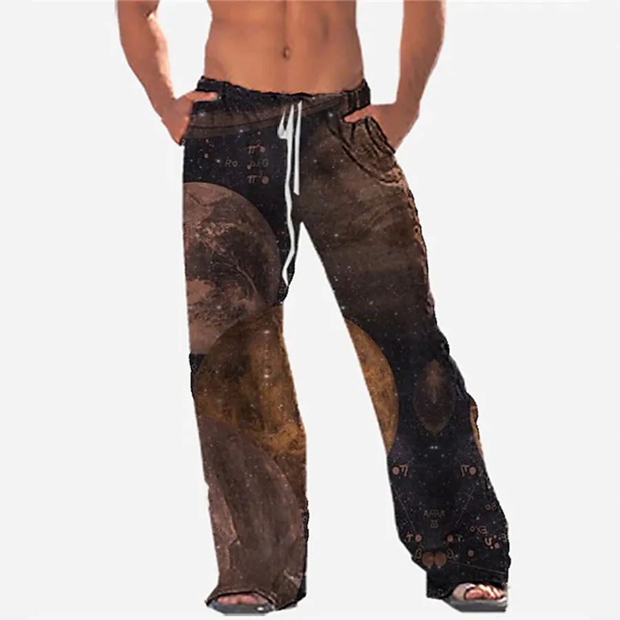 Men's Vintage Graphics 3D Print Pants Casual Pocket Wide Leg Pant Full Length Drawstring Pants Plus Size Loose Pants Streetwear
Men's Vintage Graphics 3D Print Pants Casual Pocket Wide Leg Pant Full Length Drawstring Pants Plus Size Loose Pants Streetwear