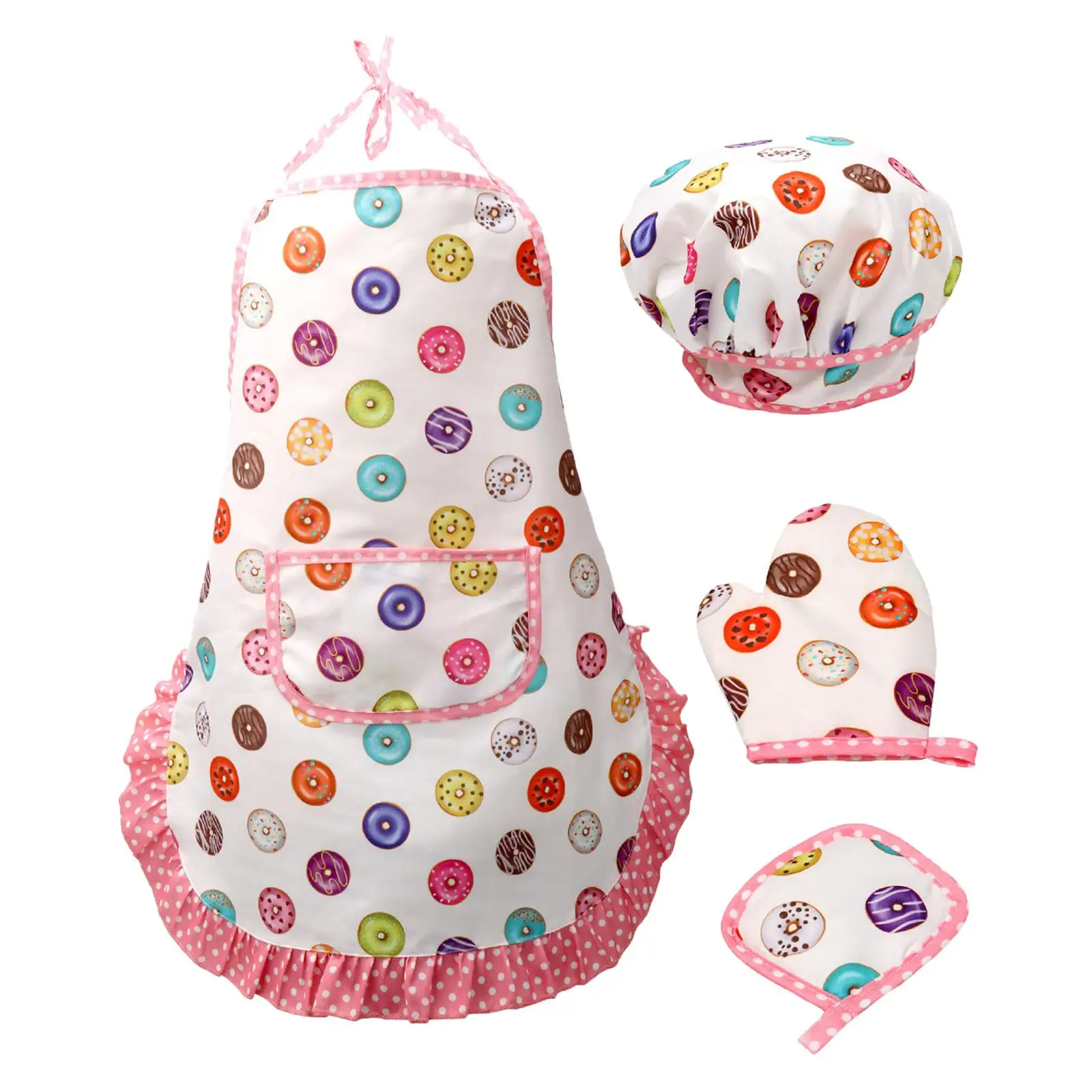 Kids Baking Set Chef Costume Role Play Toy with Chef Apron, Hat & Gloves for Children 3 4 5 6 Year Old Kids Early Educational
Kids Baking Set Chef Costume Role Play Toy with Chef Apron, Hat & Gloves for Children 3 4 5 6 Year Old Kids Early Educational