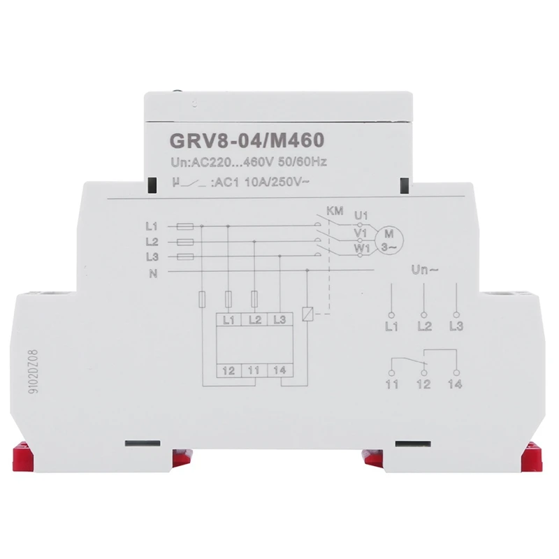 HOT-3X GRV8-04 M460 3-Phase Voltage Monitoring Relay Phase Sequence Phase Failure Protection Voltage Control Relay
HOT-3X GRV8-04 M460 3-Phase Voltage Monitoring Relay Phase Sequence Phase Failure Protection Voltage Control Relay
