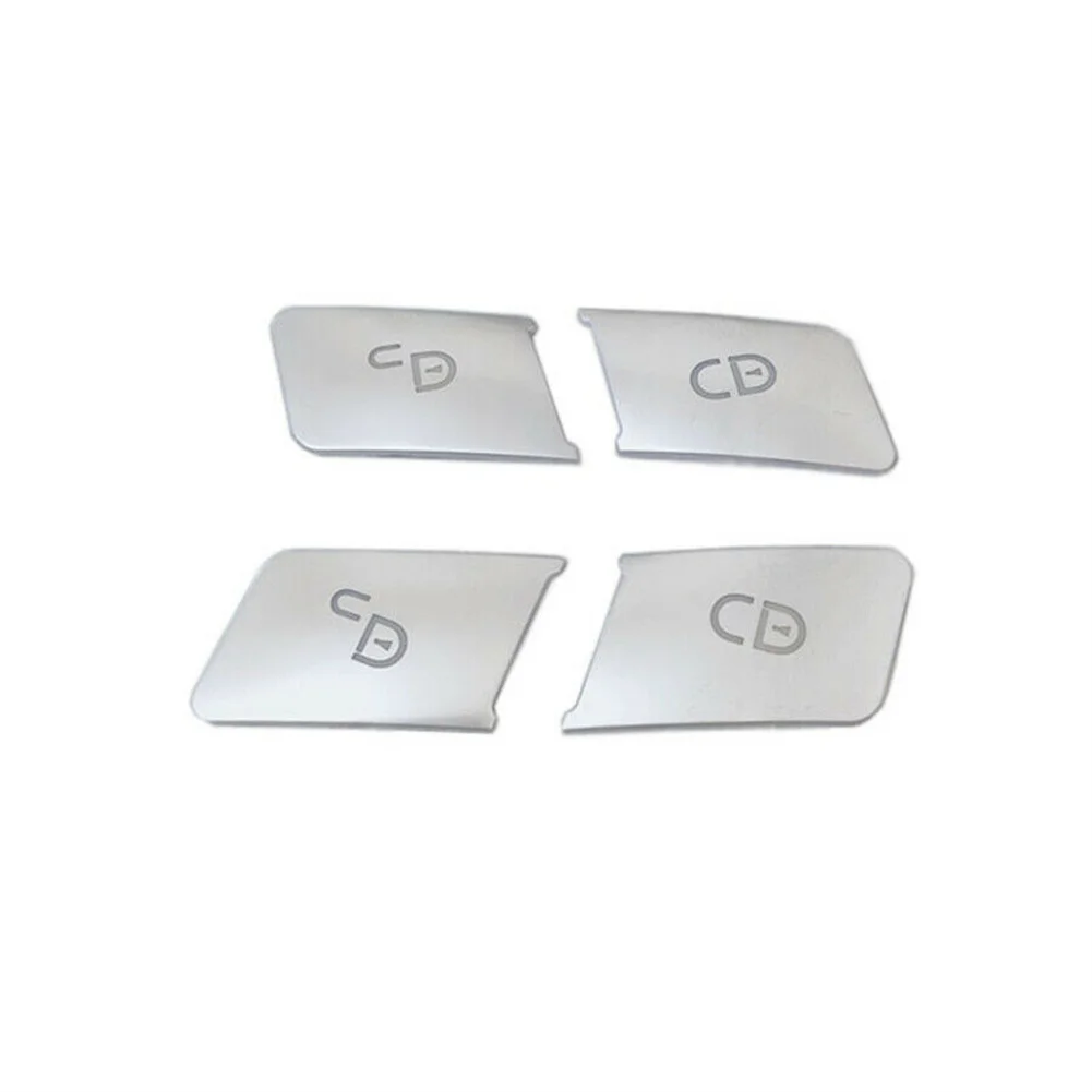 Trim Buttons Sequins Cover Replacement Silver Unlock Vehicle 4 Pcs/set Accessories Decor Door Lock Plastic Durable
Trim Buttons Sequins Cover Replacement Silver Unlock Vehicle 4 Pcs/set Accessories Decor Door Lock Plastic Durable
