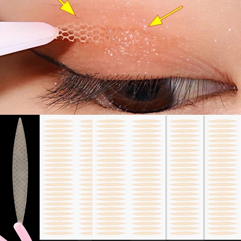 Invisible Eyelid Sticker Double Eyelid Stickers Transparent Self Adhesive Mesh-Lace Eye Tape Sticker Ladies Eye Makeup Tools
Invisible Eyelid Sticker Double Eyelid Stickers Transparent Self Adhesive Mesh-Lace Eye Tape Sticker Ladies Eye Makeup Tools
