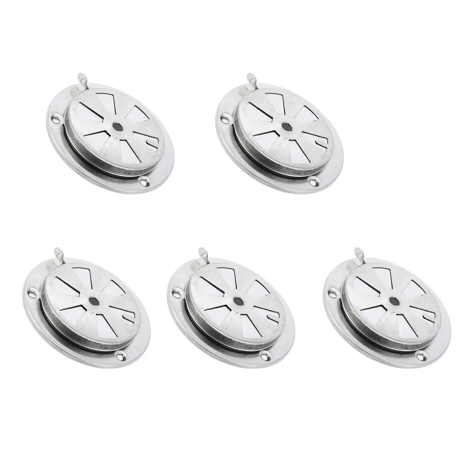 5 Pcs Adjustable Air Vent Grille Round Ducting Ventilation Grilles Cover BBQ Grill Smoker Exhaust Vent Stove Stainless-Steel
5 Pcs Adjustable Air Vent Grille Round Ducting Ventilation Grilles Cover BBQ Grill Smoker Exhaust Vent Stove Stainless-Steel