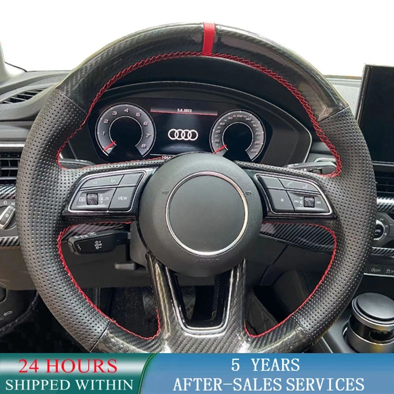 Оплетка, противоскользящая черная углепластиковая оплетка для Audi A1 (8X) Sportback A3 (8V) A4 (B9) Avant A5 (F5) Q2
Оплетка, противоскользящая черная углепластиковая оплетка для Audi A1 (8X) Sportback A3 (8V) A4 (B9) Avant A5 (F5) Q2