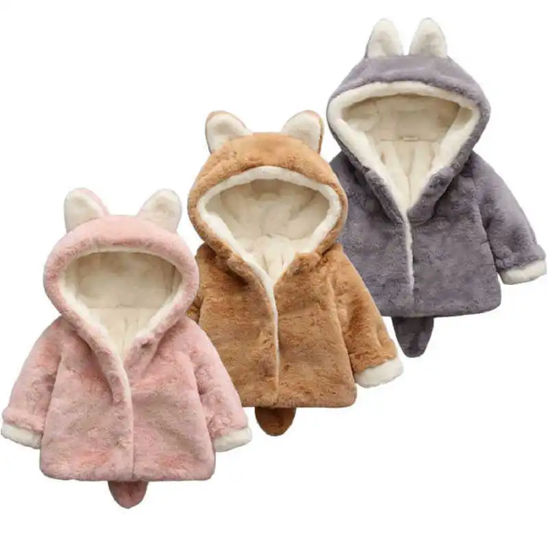 Baby clothes coat baby girl jacket autumn winter cute rabbit hooded plus fleece jacket for outer wear baby boy thick warm jacket
Baby clothes coat baby girl jacket autumn winter cute rabbit hooded plus fleece jacket for outer wear baby boy thick warm jacket