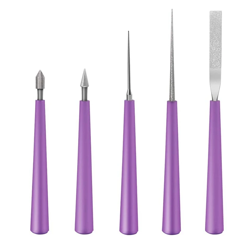 HOT SALE 5PCS Bead Reamer Set Diamond Tipped Bead Reamer Beading Hole Enlarger Tool For Glass Plastic Metal Wood Beads
HOT SALE 5PCS Bead Reamer Set Diamond Tipped Bead Reamer Beading Hole Enlarger Tool For Glass Plastic Metal Wood Beads